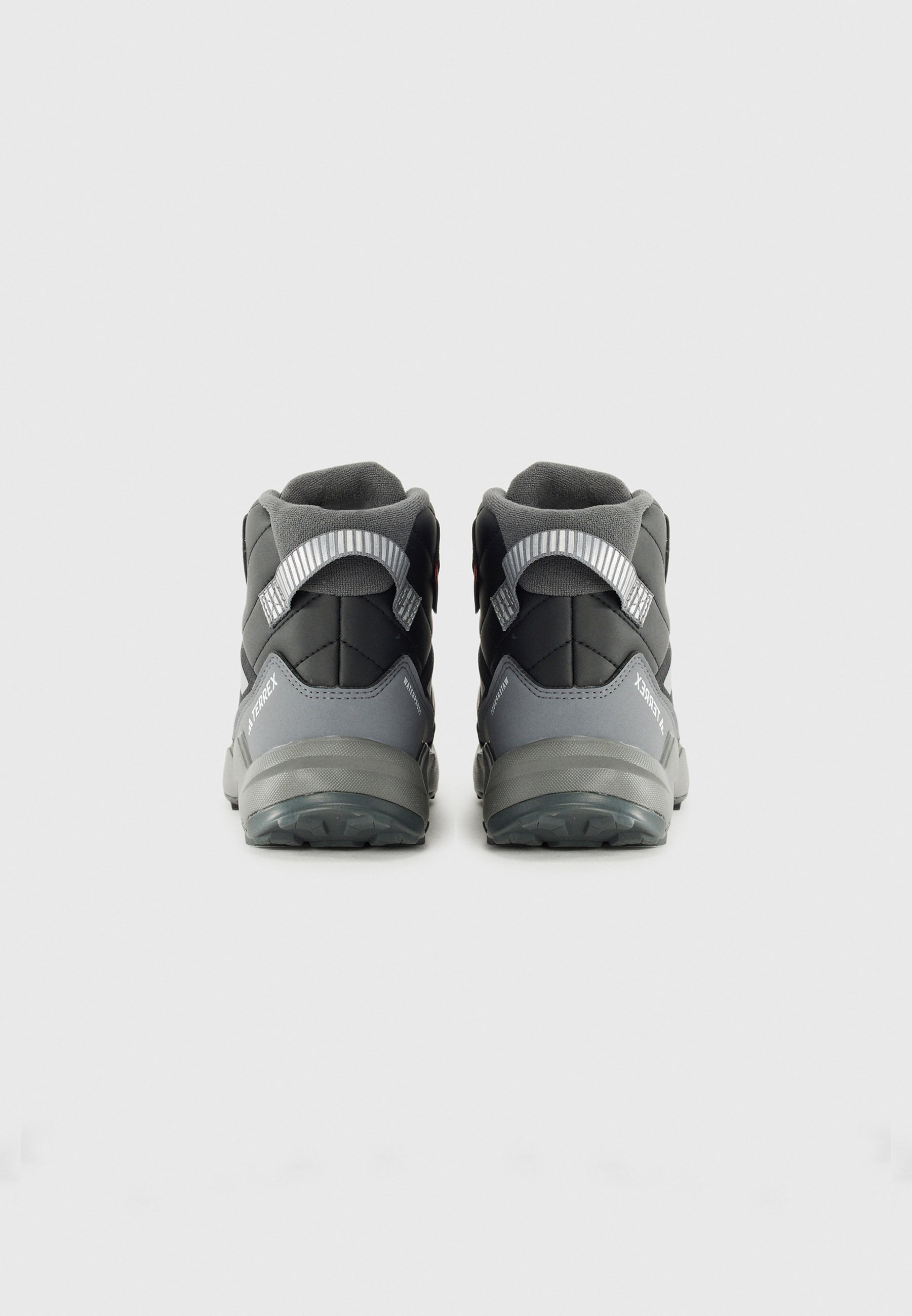 Adidas Terrex UNISEX - Trekingové boty - černá/stříbrná