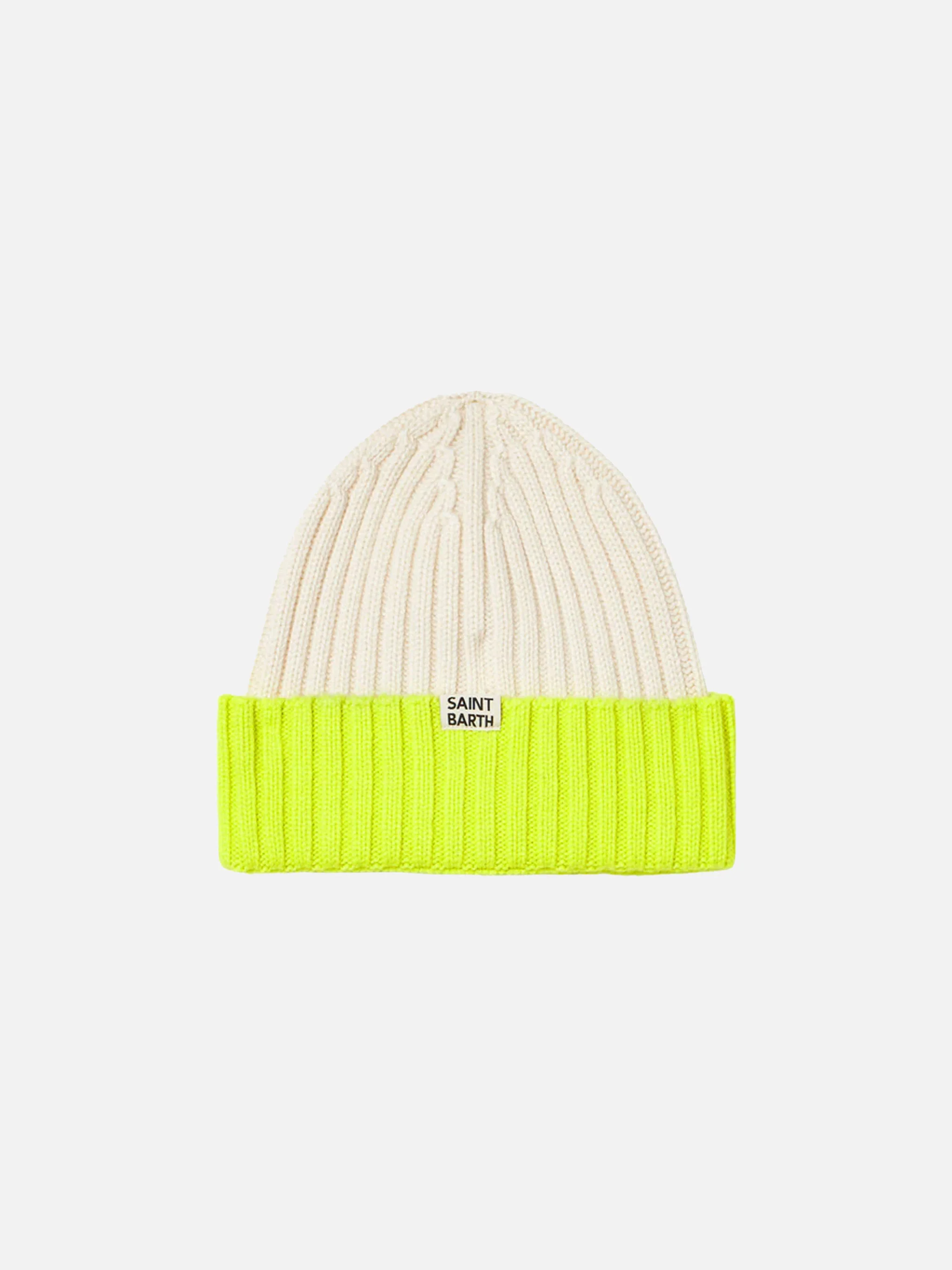 Herren-Strickmütze für Apres-Ski mit Stickerei