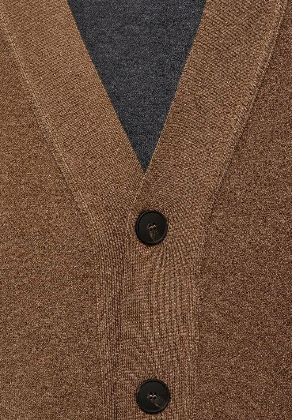 Gilet Mango - marron