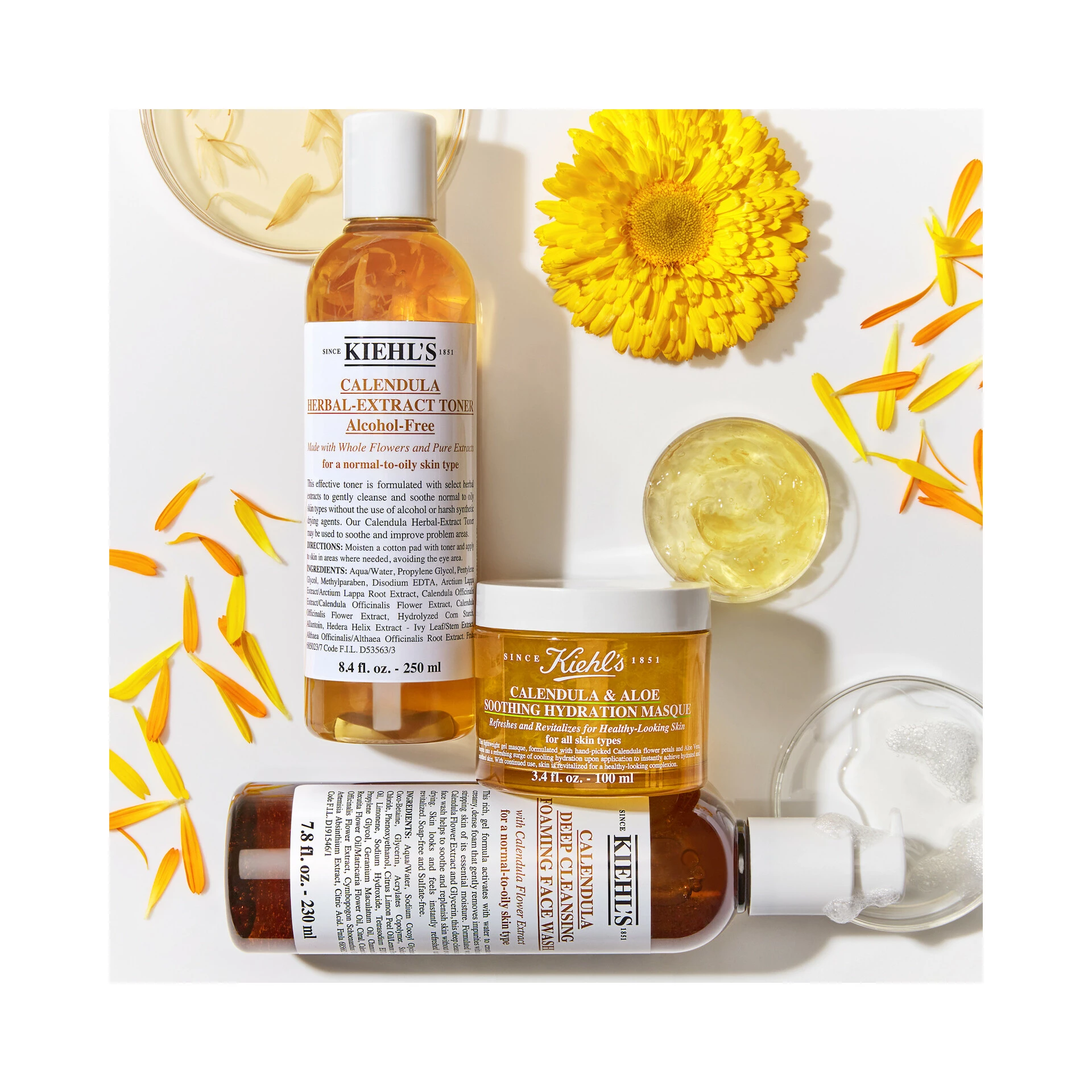 Pjena za čišćenje lica s nevenom 230 ml - Kiehl's