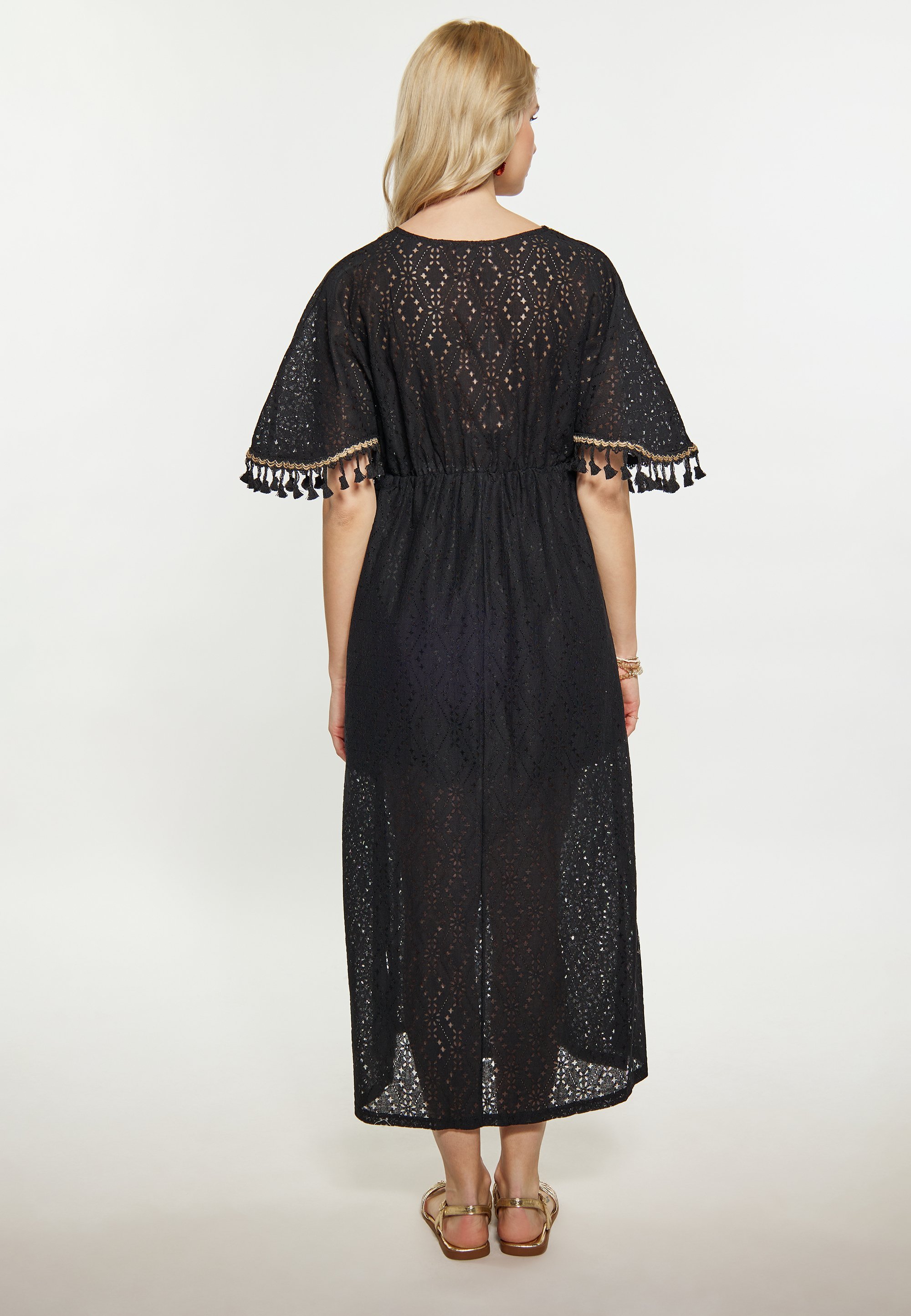 IZIA maxi-jurk - zwart
