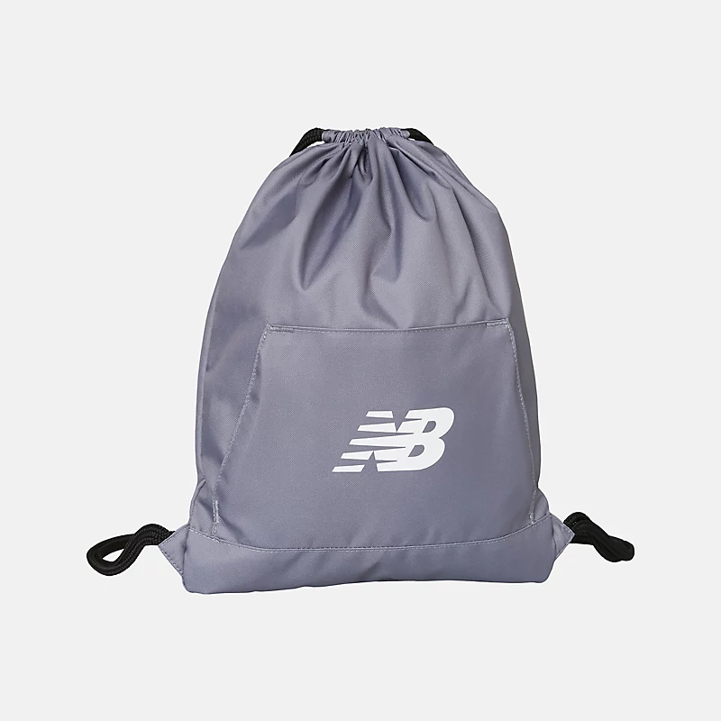 Unisex tas met trekkoord – Gunmetal