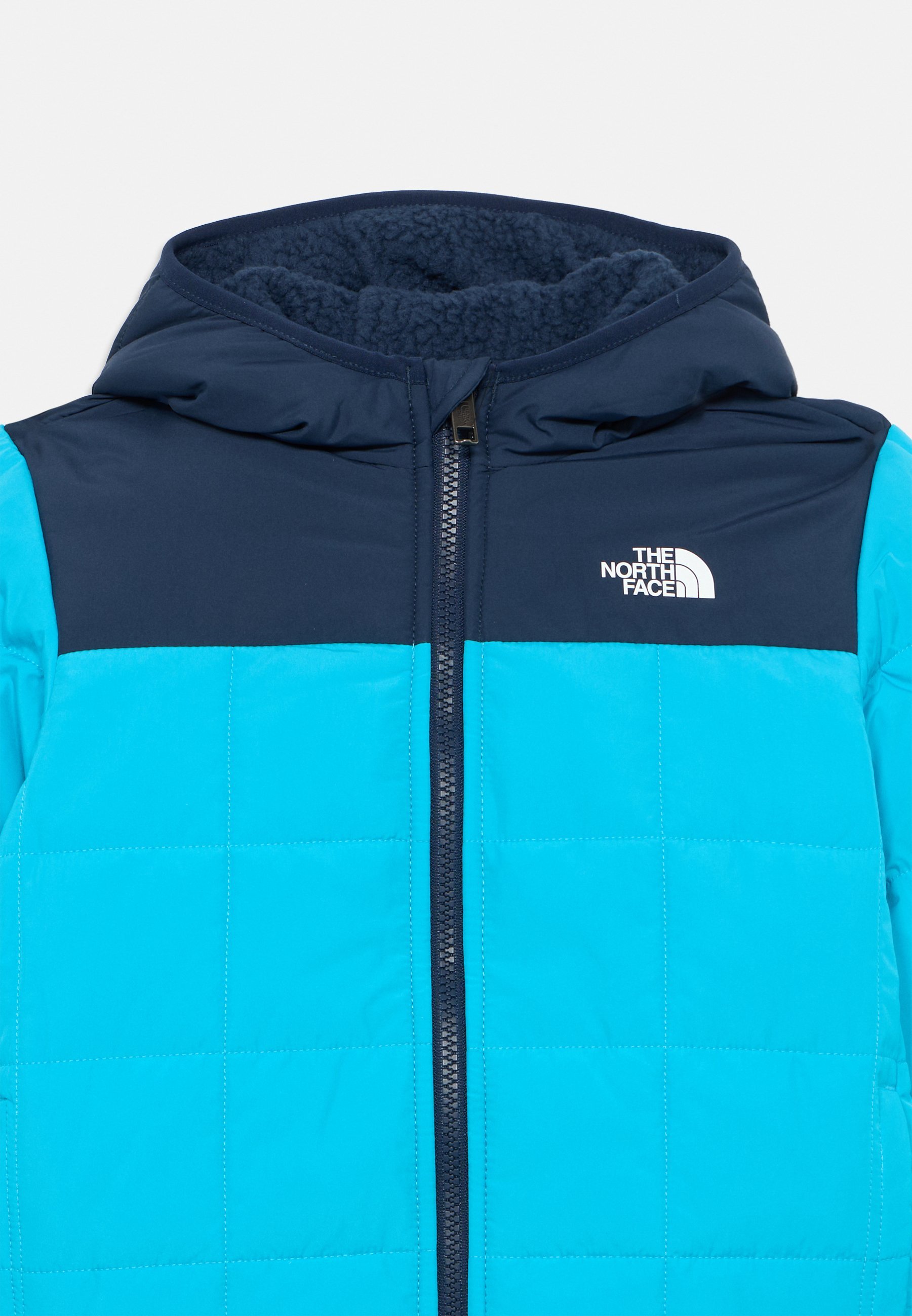 The North Face REVERSIBLE SHASTA HOODED UNISEX - Fleecejack - meridian blue/summit navy