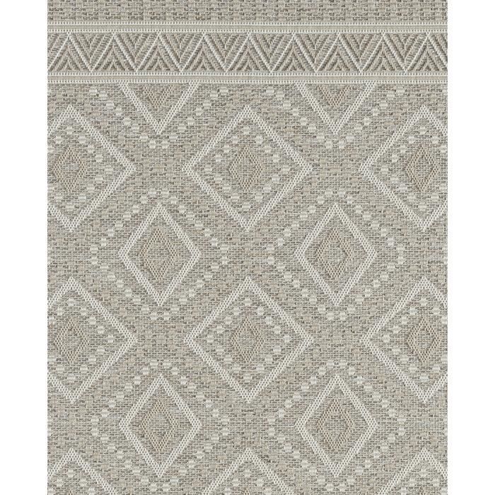 Tapis d'intérieur et extérieur - THE CARPET - Calgary - Beige - 120x160 cm - Résistant UV