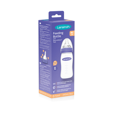 Lansinoh Naturalwave nappflaska 240 ml