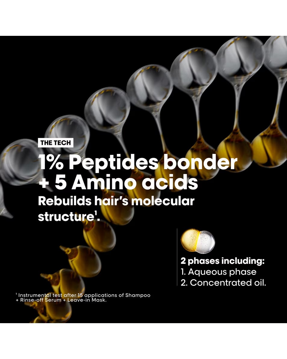 L'ORÉAL PROFESSIONNEL Ulei de păr bifazic Absolut Repair Molecular - pentru toate tipurile de păr deteriorat