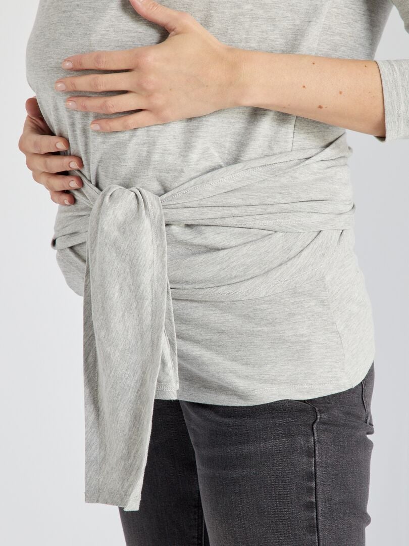 Skin-to-Skin T-shirt - GRIJS