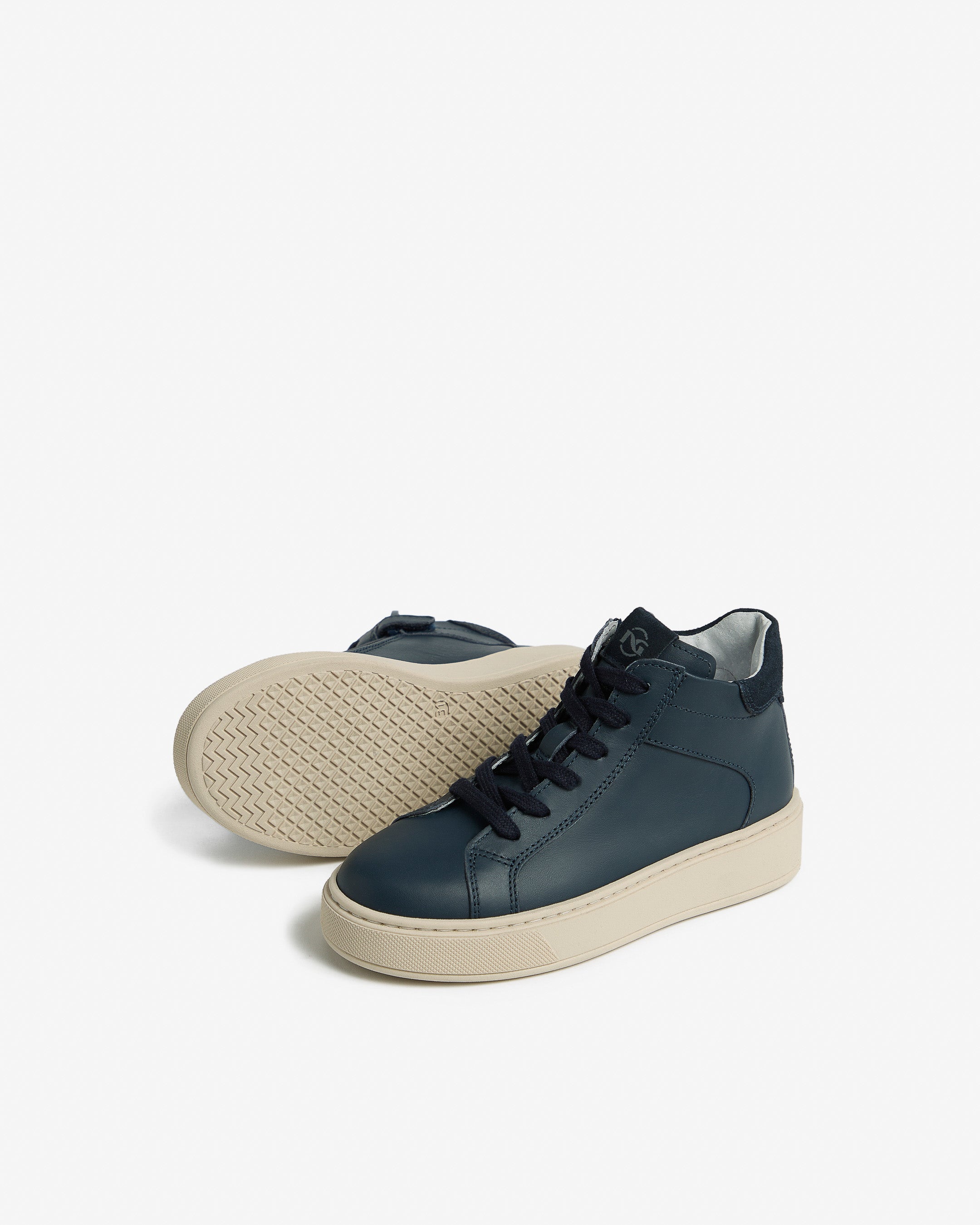  Baskets en cuir et daim pour adolescents