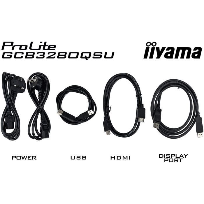 Ecran PC Gamer Incurvé - IIYAMA - 32