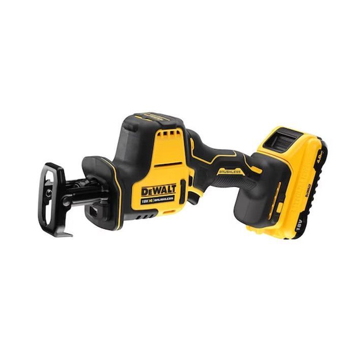 Scie sabre compacte 18V XR (sans batterie ni chargeur) + coffret T-STAK - DEWALT - DCS369NT-XJ