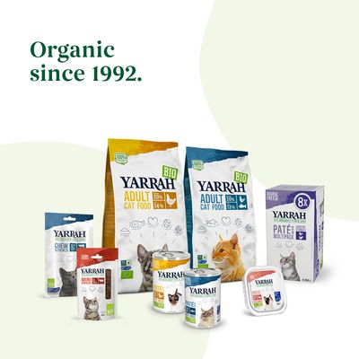 Yarrah økologiske mini snacks til katte