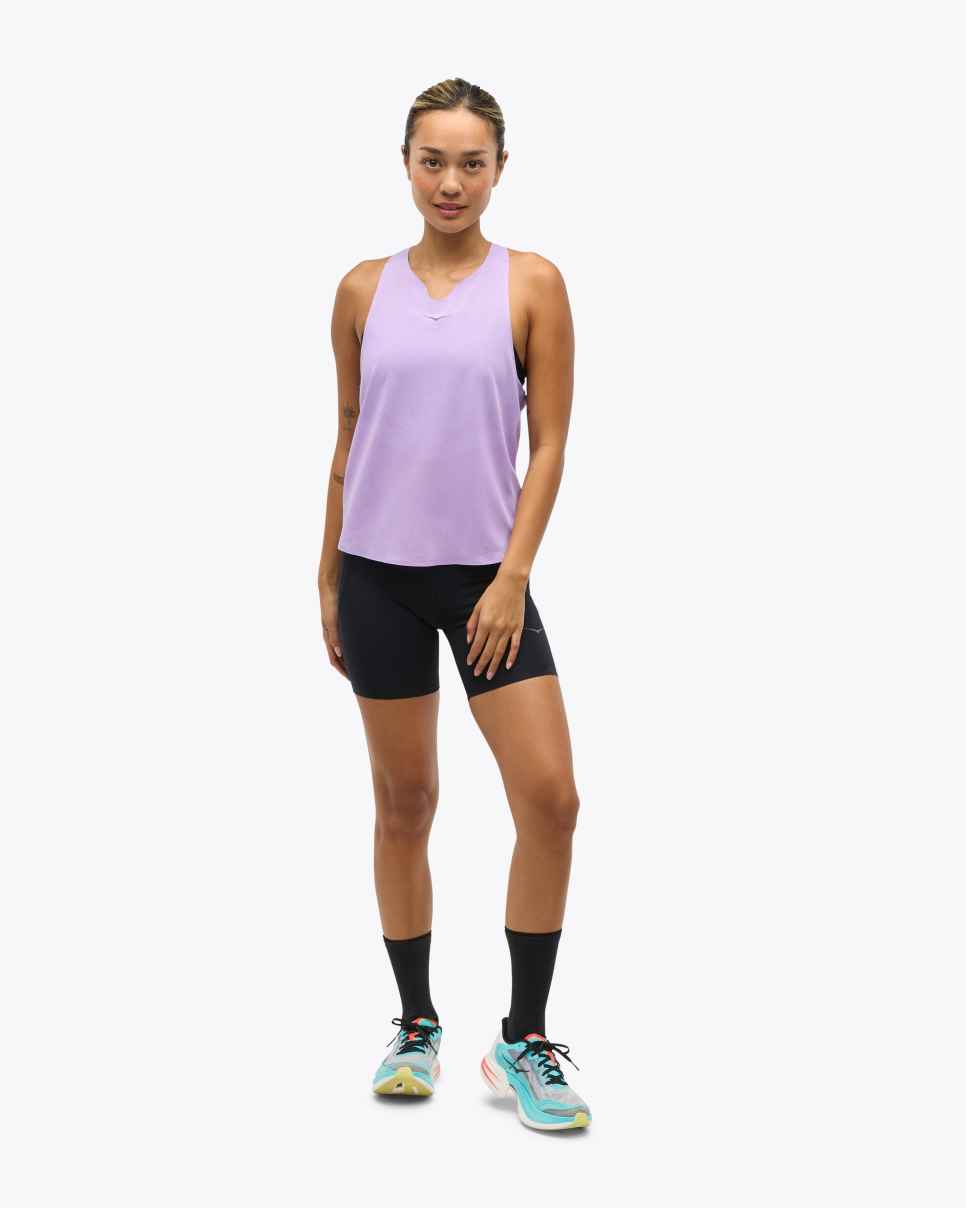 HOKA Race Day Singlet Aster Flower