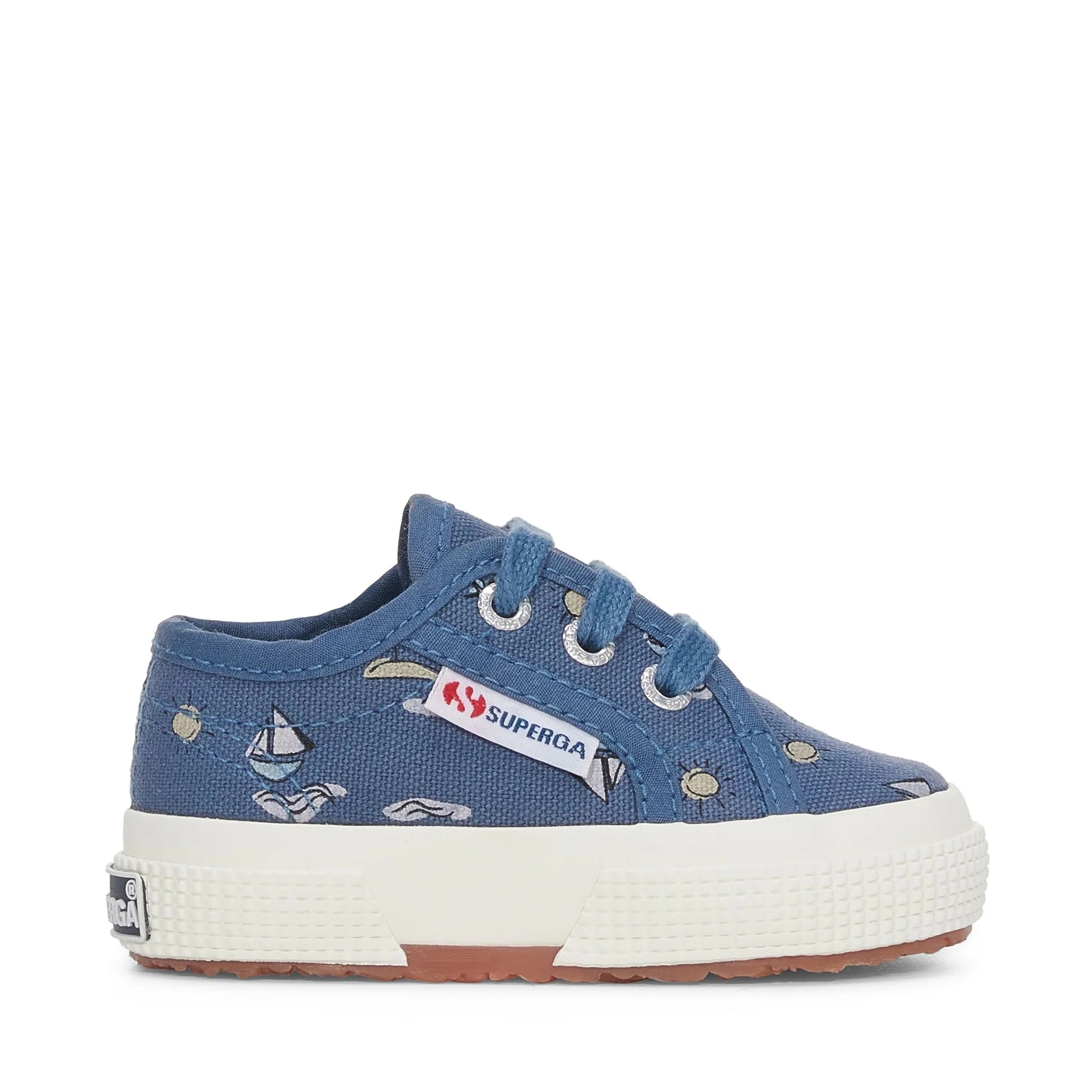 2750 BABY SEA PRINT-BLUE DUSTY SEA PRINT