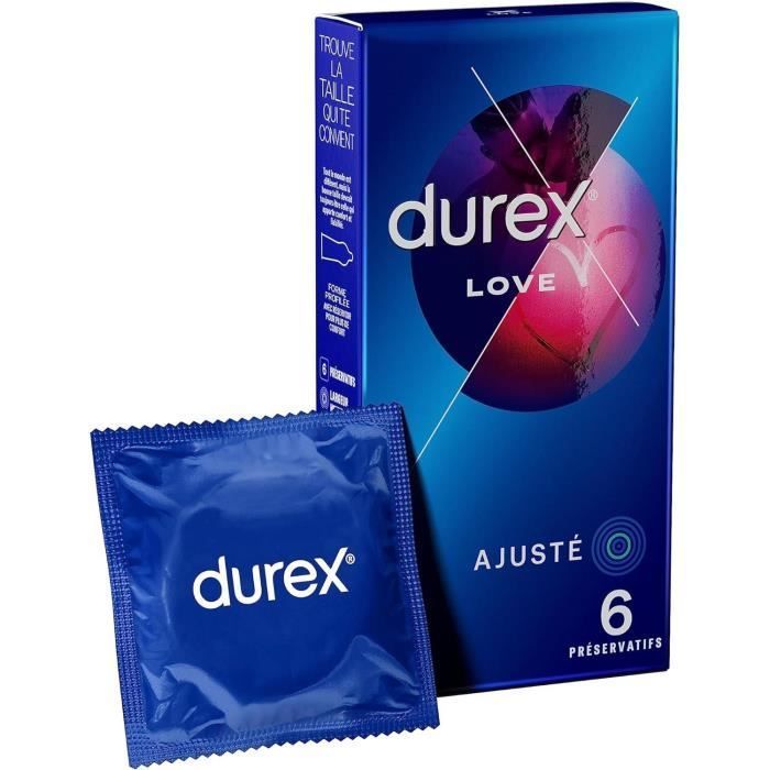 Pacote com 4 caixas de 6 preservativos lubrificados Love