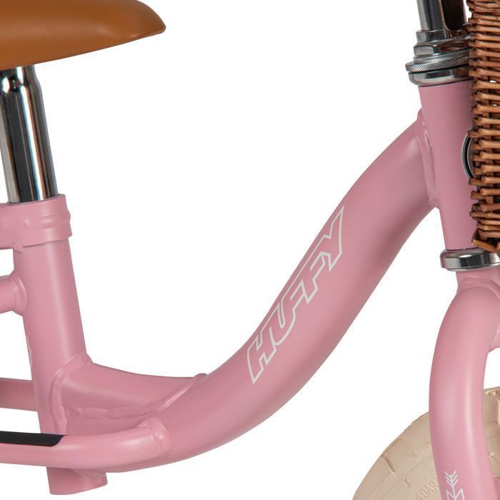 Loopfiets voor kinderen - HUFFY - Vintage - 25 cm wielen - Rietmandje - Geschikt voor kinderen van 2 tot 4 jaar