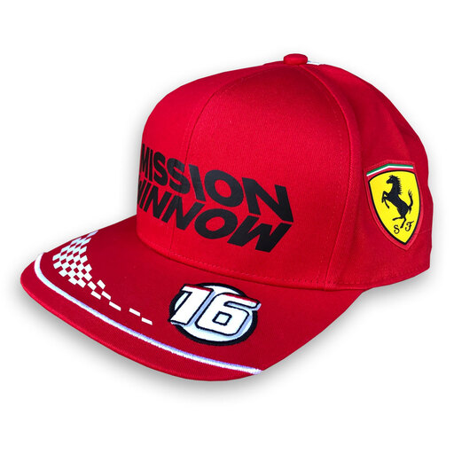 Gorra Scuderia Ferrari F1 Leclerc Mission Winnow