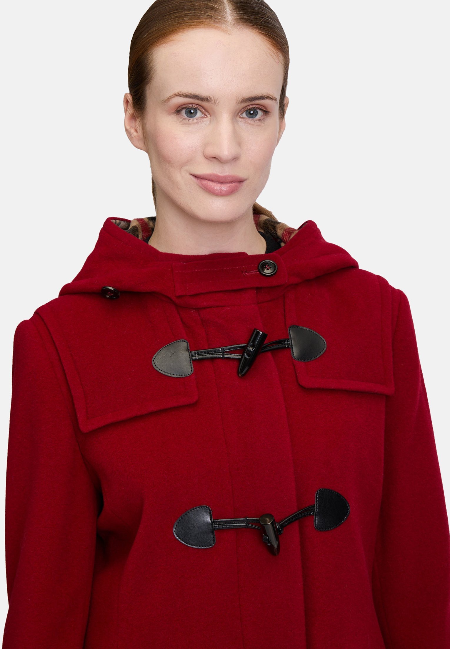 Gil Bret DUFFLE MIT - Klassieke jas - donkerrood