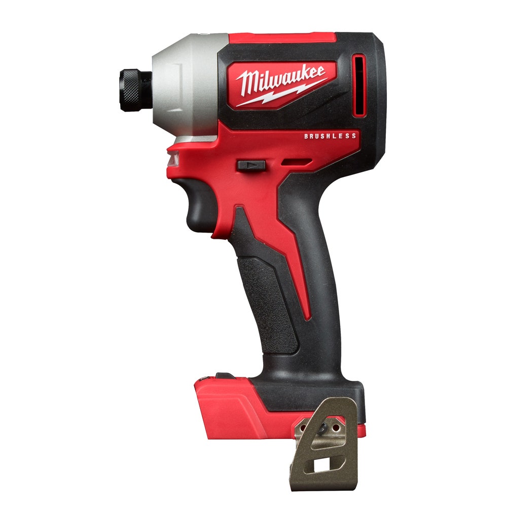 Chave de impacto sem escova MILWAUKEE 18 V com encaixe hexagonal de 1/4