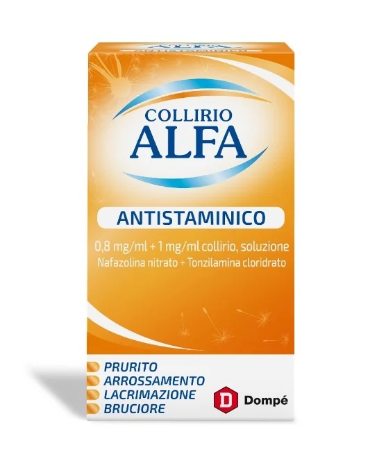 COLLYRE ALFA Antihistaminique Collyre Alfa 10 ml Chlorhydrate de tonsylamine