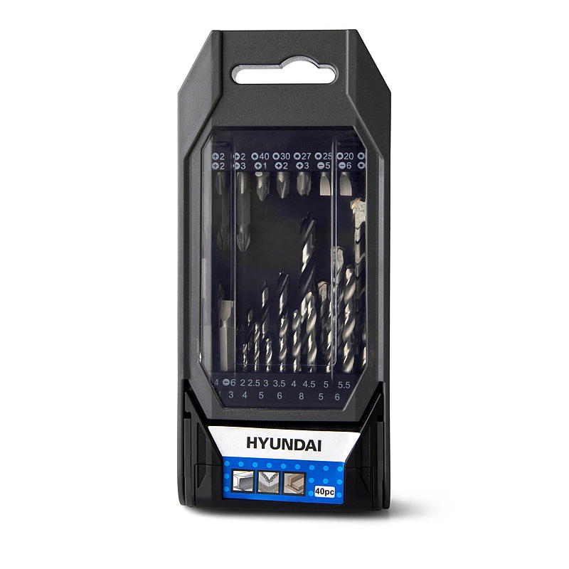 Hyundai Borr-/bitsats Hyundai 40 delar