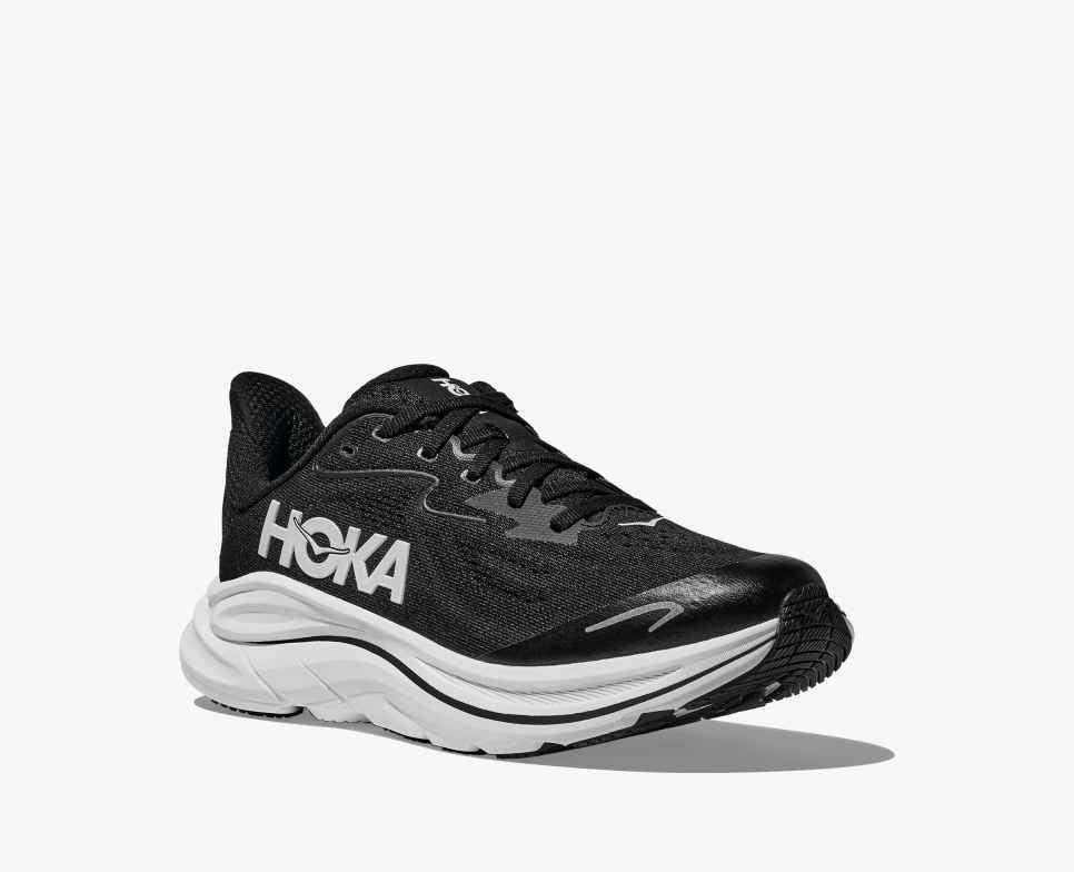 HOKA Clifton 10 Noir/Blanc