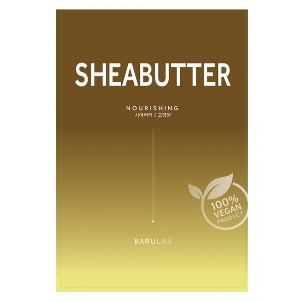 Barulab The Clean Vegan Mask Masło Shea - Odżywcze