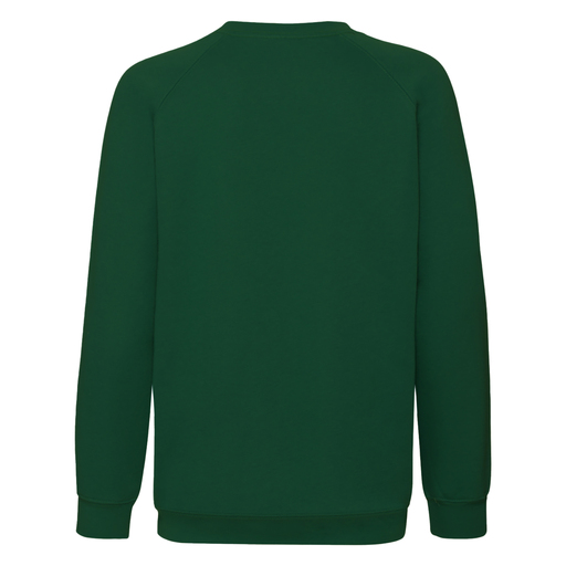 Basis sweatshirtdesign med raglanærmer og Fruit Of The Loom
