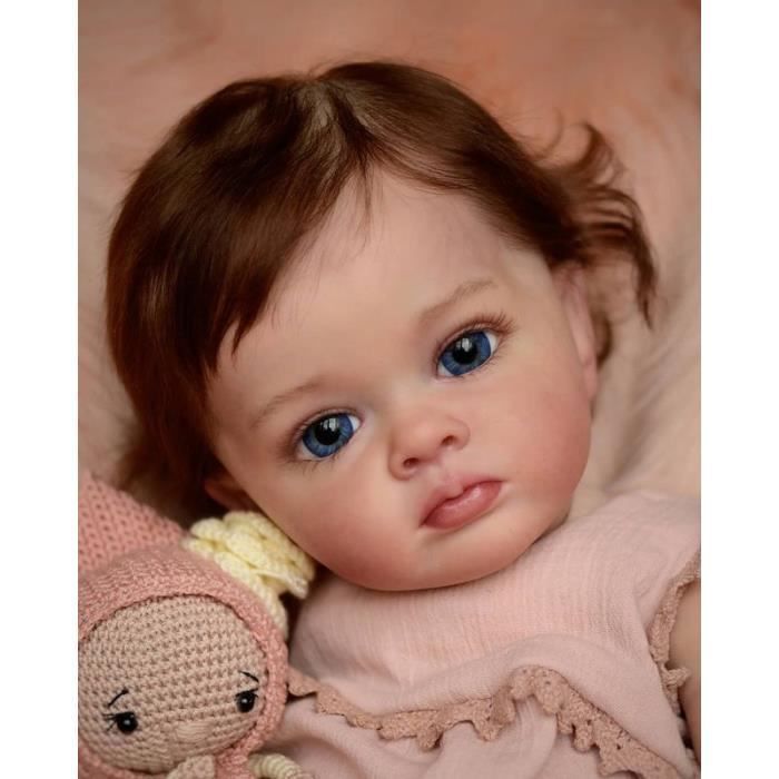 Reborn-Puppe – Tutti – 60 cm – Handbemalt – 3D-Haut – Sehr kuschelig