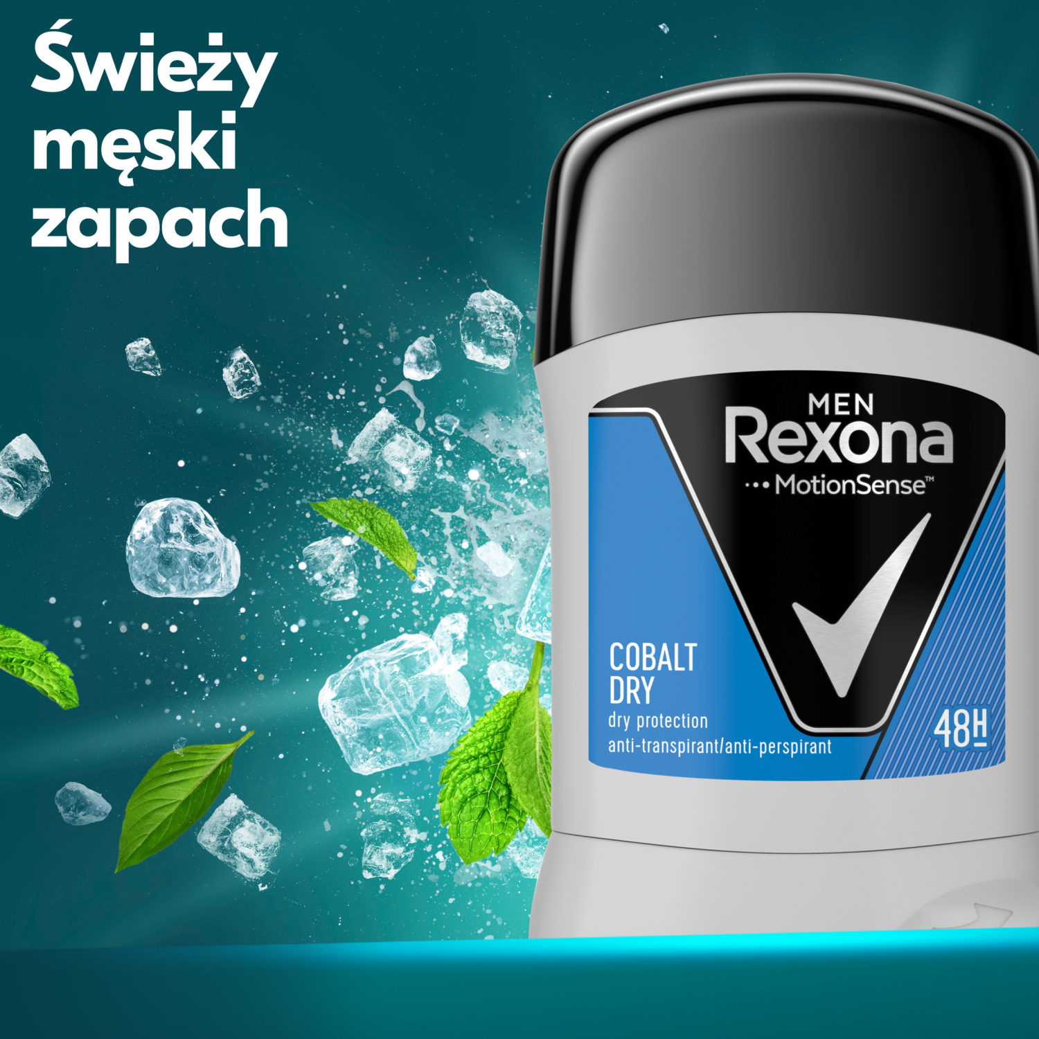 Deodorante antitraspirante stick da uomo Rexona 50 ml