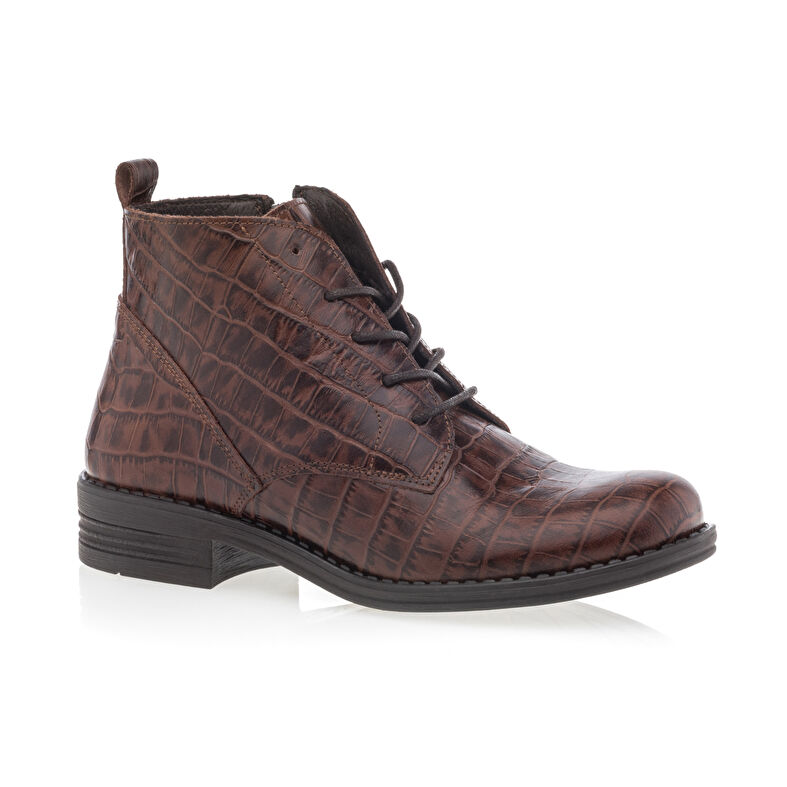 Braune Damenstiefel / Stiefeletten