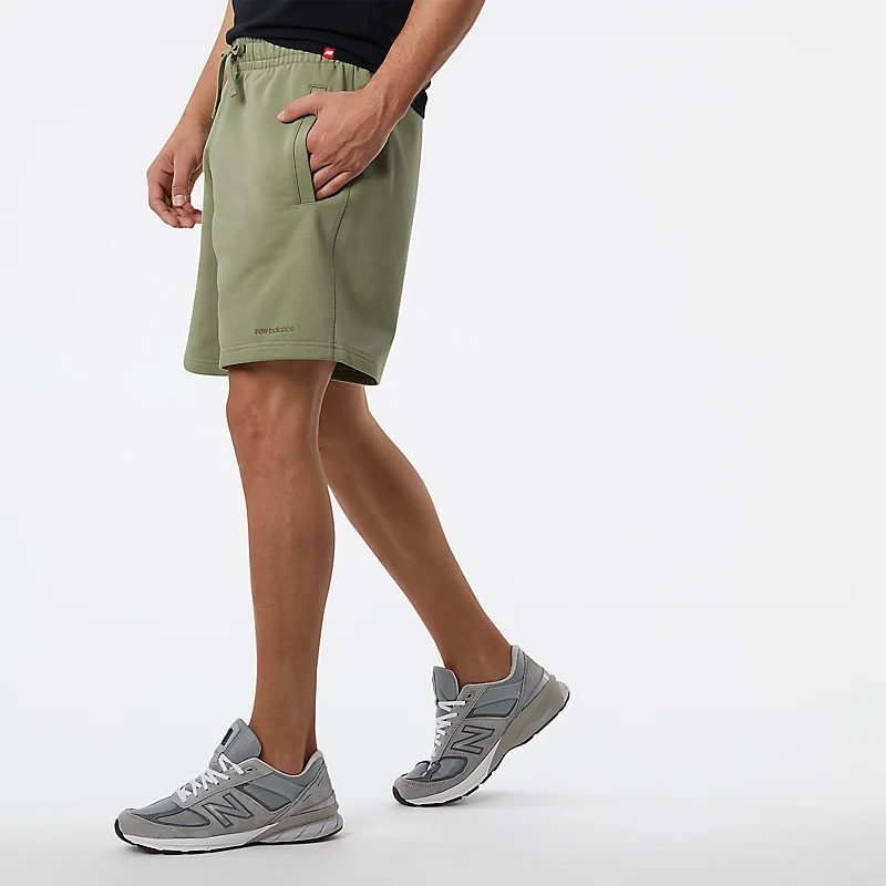 NB Athletics Nature State Herren-Sportshorts – Olivgrün