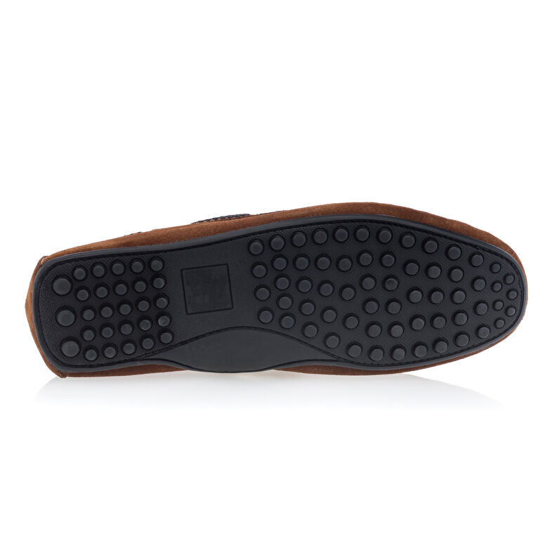 Brune loafers/båtsko til herre