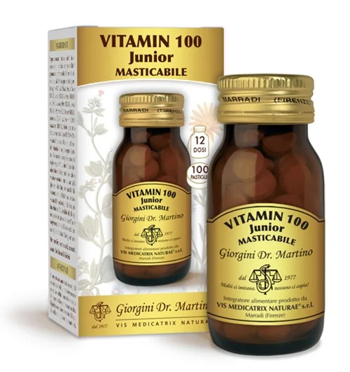 DR. GIORGINI Vitamine 100 Junior 100 multivitaminetablet