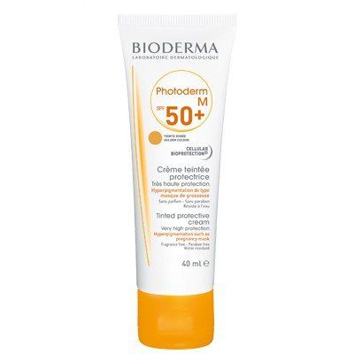 „Photoderm M SPF 50“ tonuotas kremas Apsaugos nuo saulės vaistinė