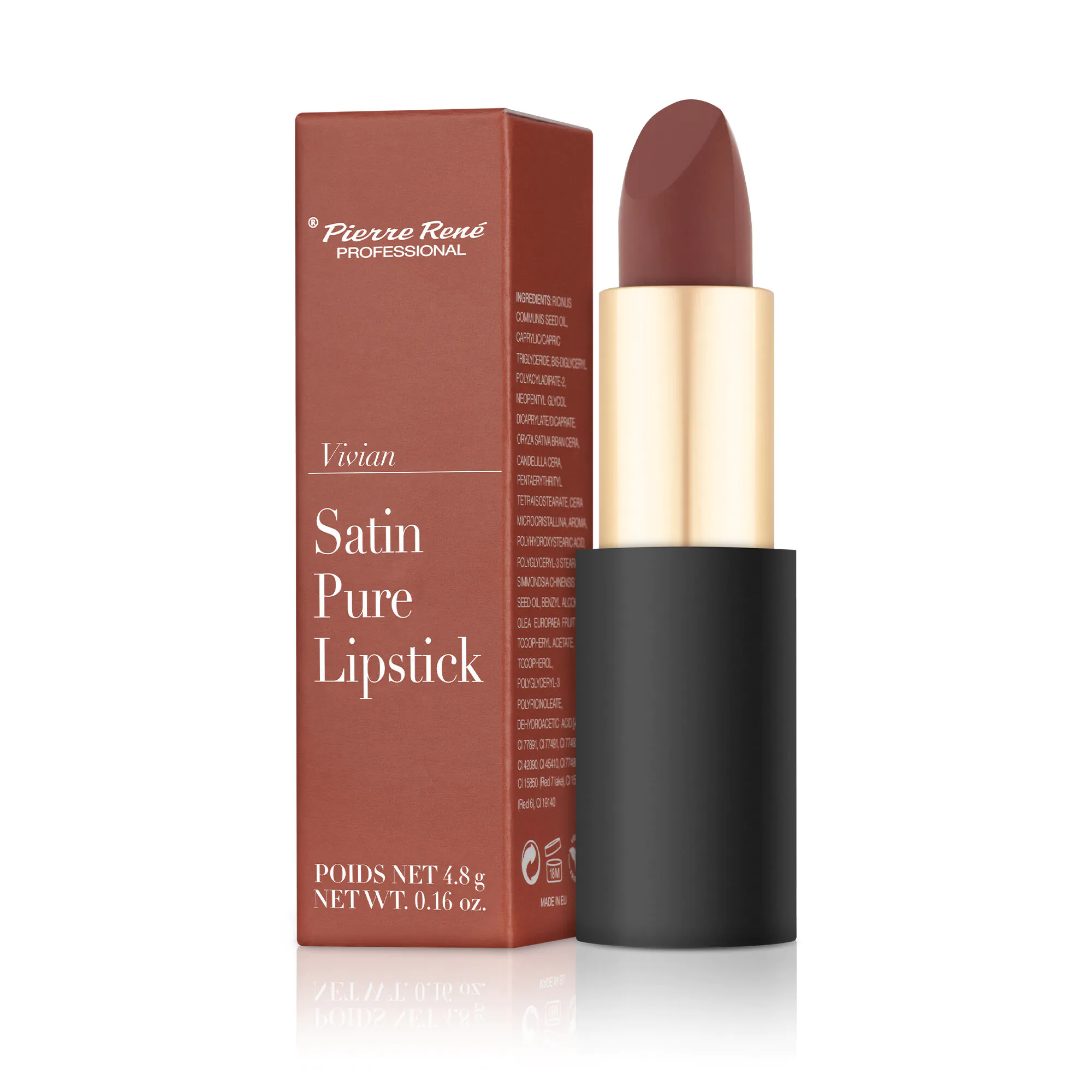 Pierre Rene Satin Pure Lipstick