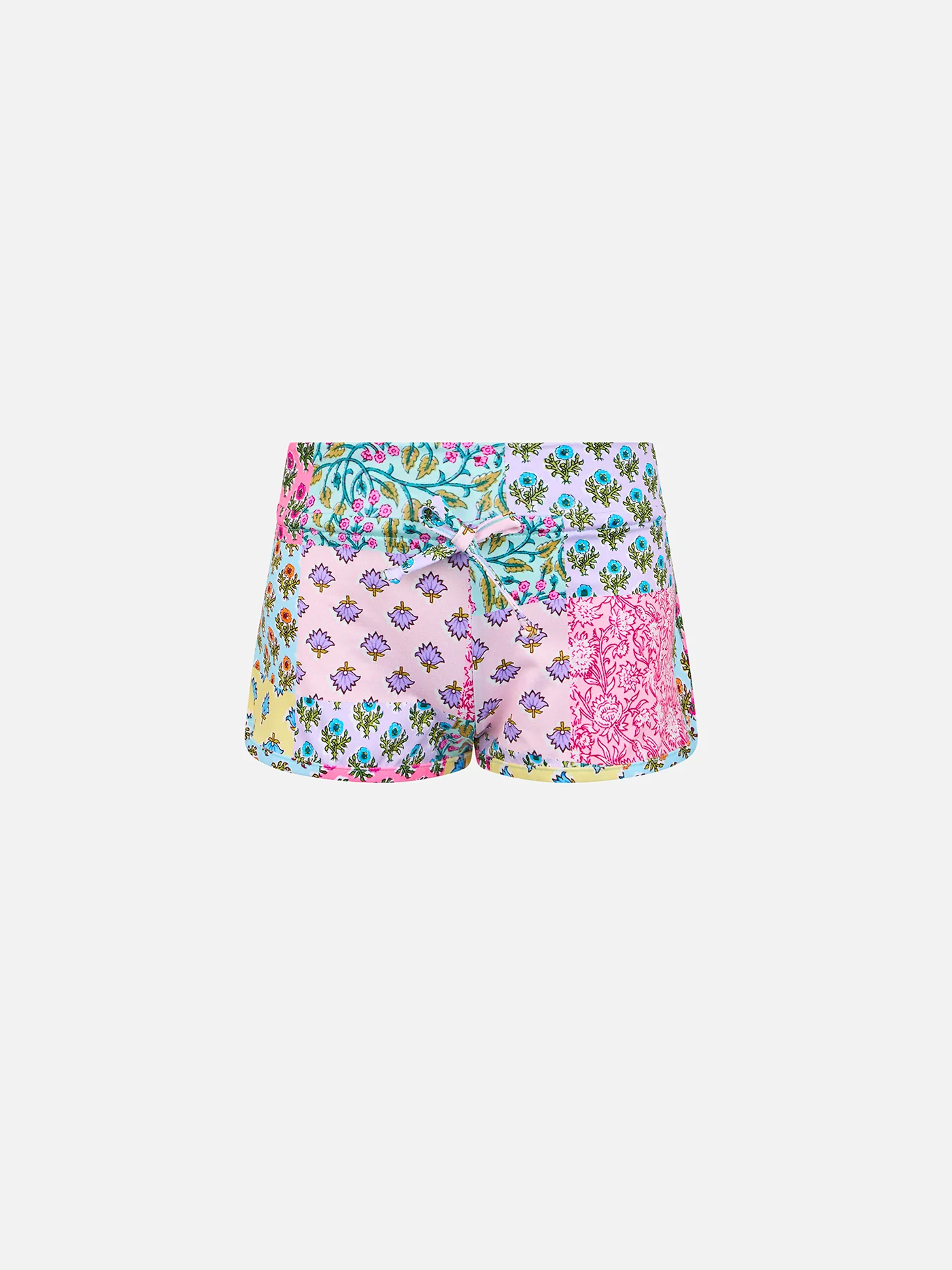Coco meisjes strandshorts met bloemenprint