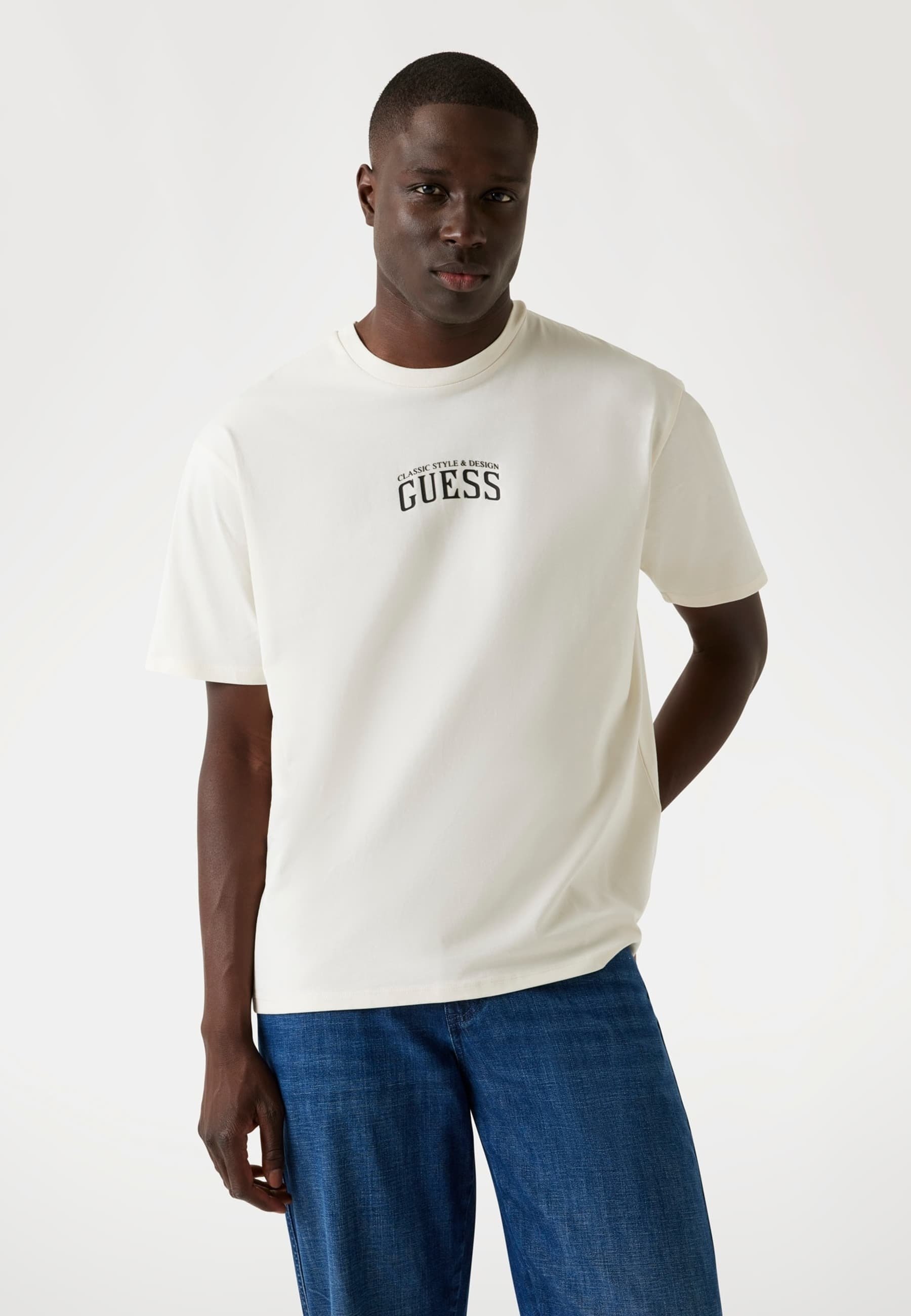 Guess Print T-shirt - veelkleurig beige