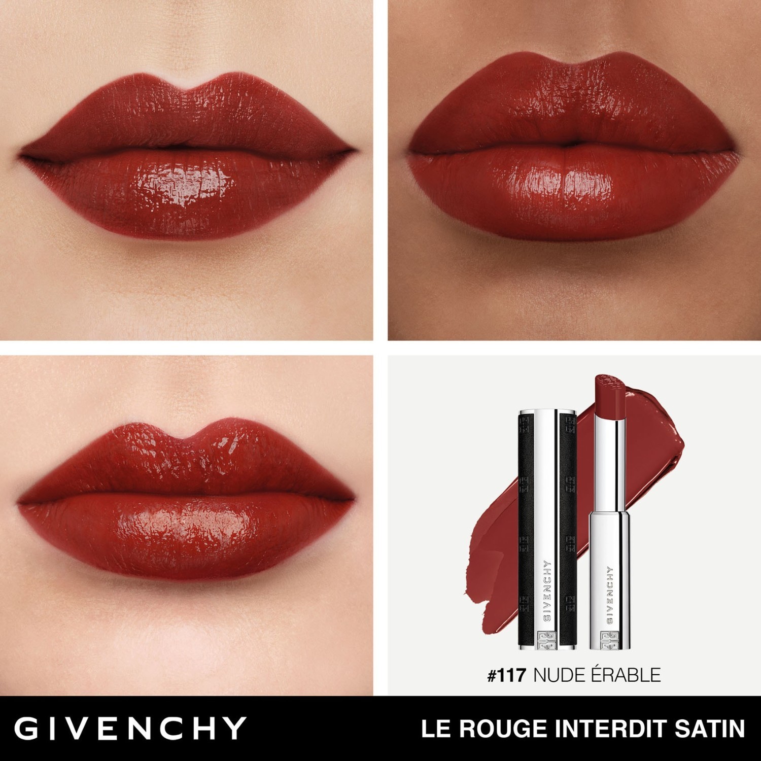 Lūpų dažai LE ROUGE INTERDIT SATIN - 2,7 g