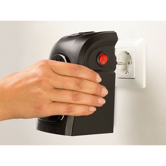 Calefactor inalámbrico - Termostato ajustable - Calienta una habitación en minutos - 400W QERSTA