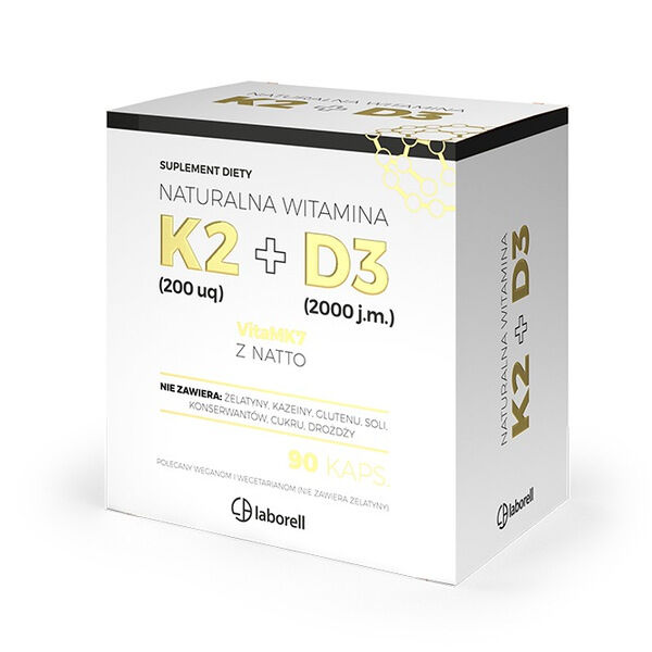 Laborell Vitamin K2 MK7 + D3