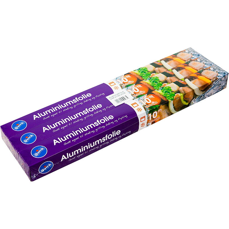 Snel aluminiumfolie 3-pack 44 cm x 10 m