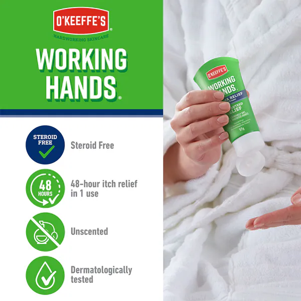 O'keeffe's Working Hands -ihottuman lievitys 57 g