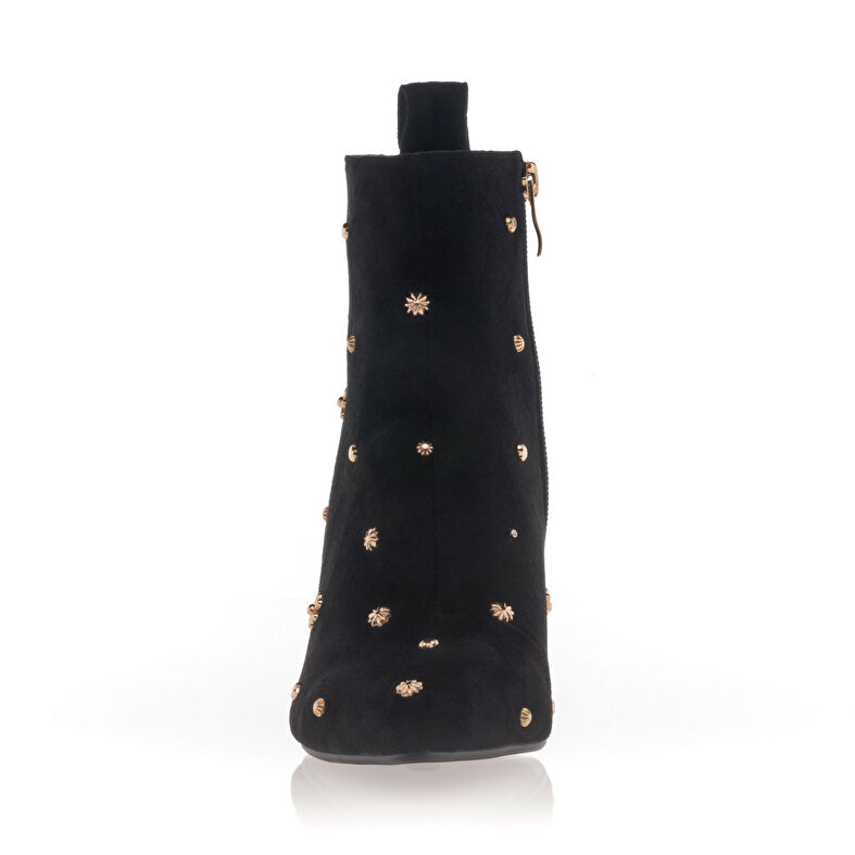  Botas pretas femininas / Botas de cano curto