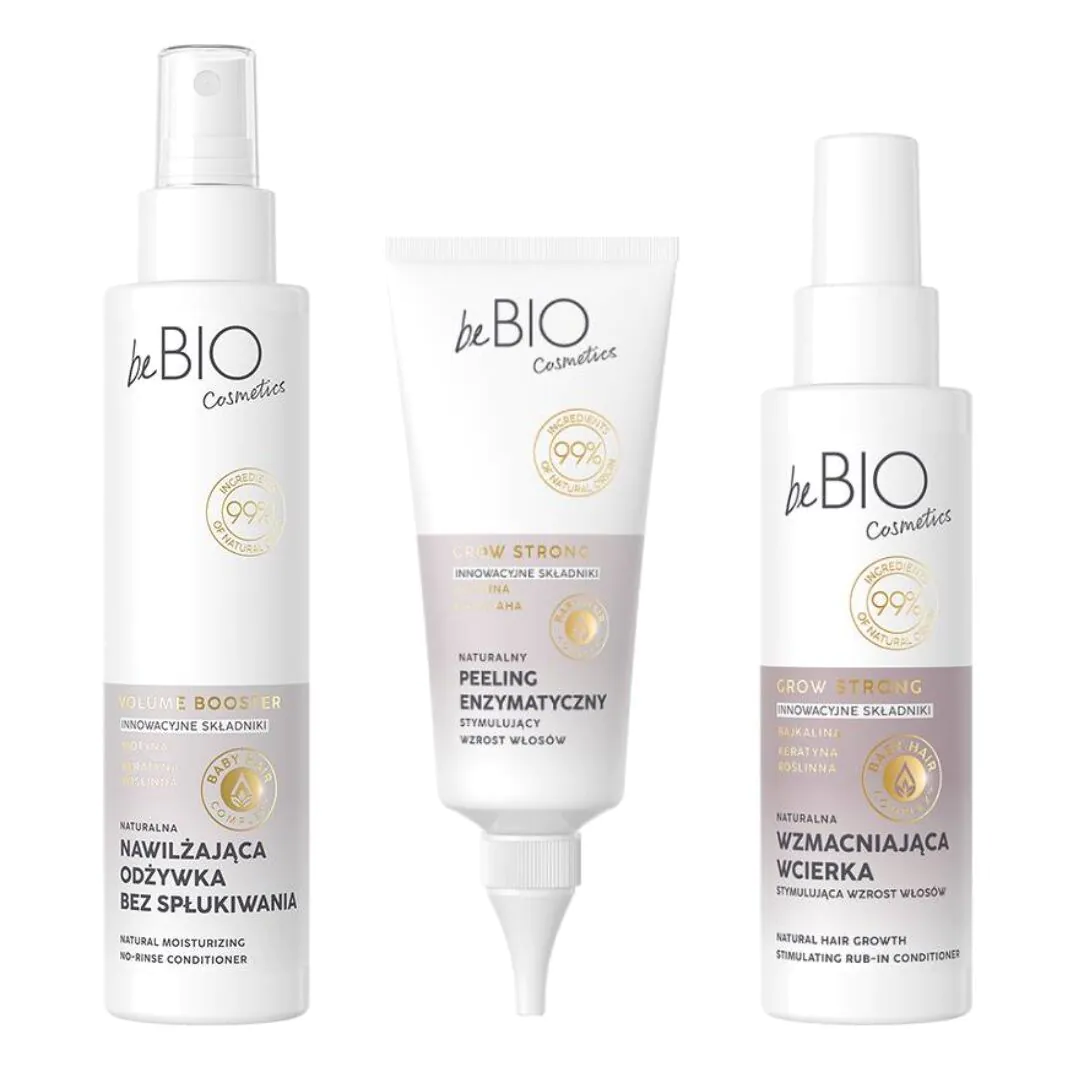 BeBio Baby Hair Complex Zestaw wzmacniających kosmetyków do włosów
