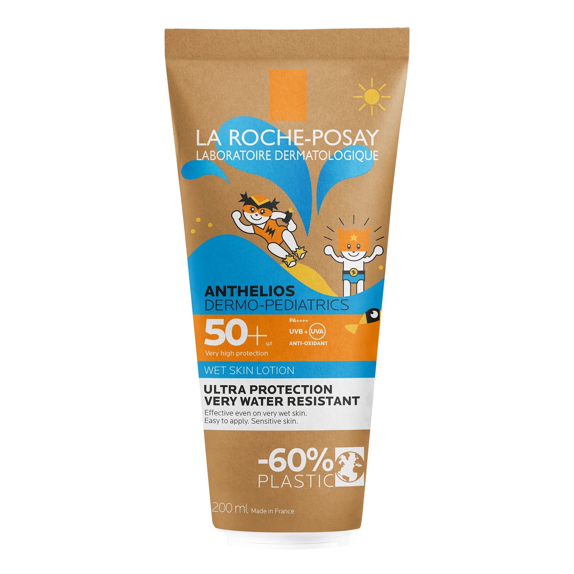 LA ROCHE POSAY La Roche Posay Anthelios gel hidratante para pele infantil 50+ 200 ml alta proteção solar