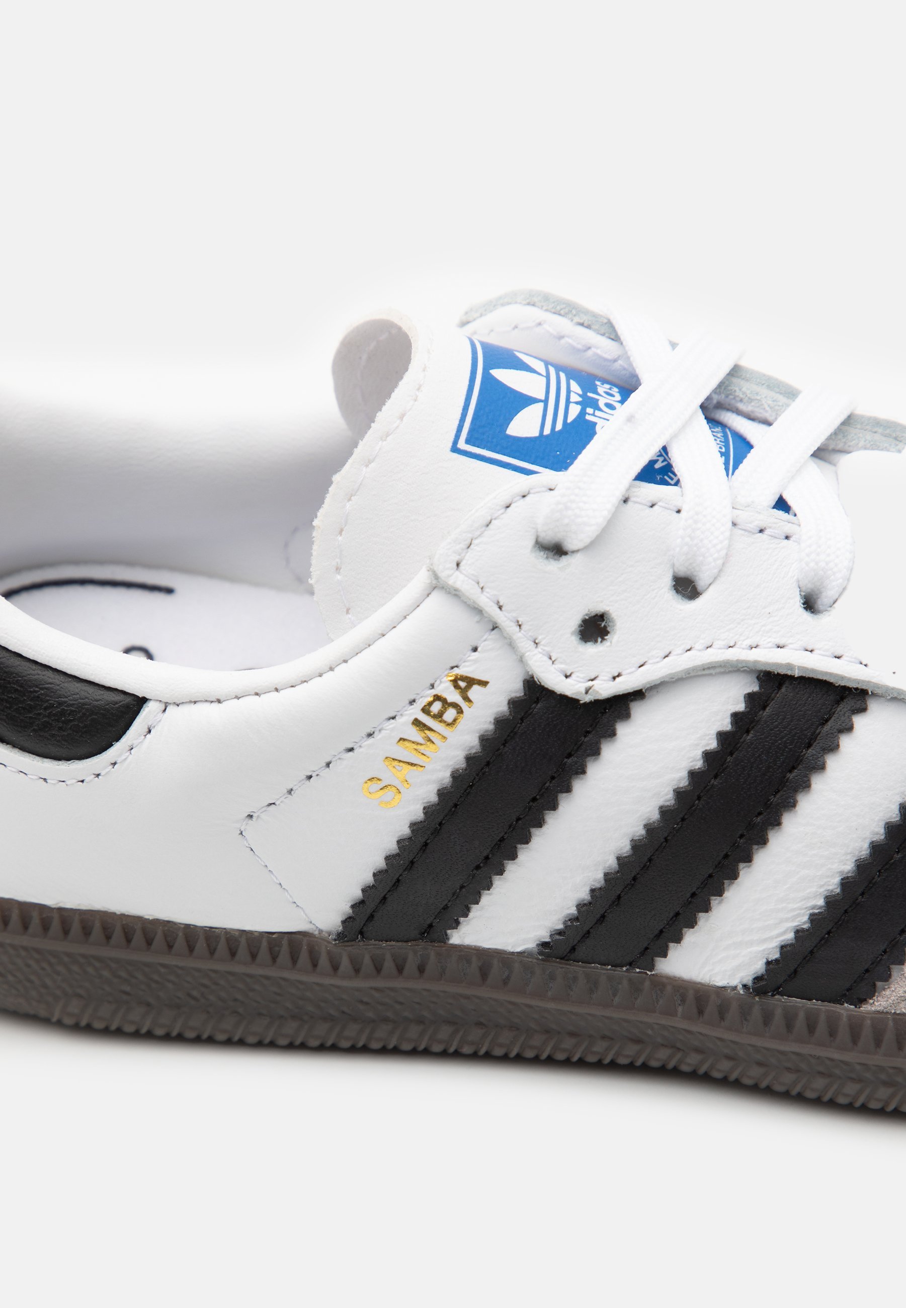 adidas Originals SAMBA UNISEX - Sneakers - schoenen wit/core black/gum