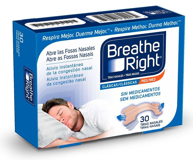 Breathe Right Classic nazalne trake za mali - srednji komplet prve pomoći