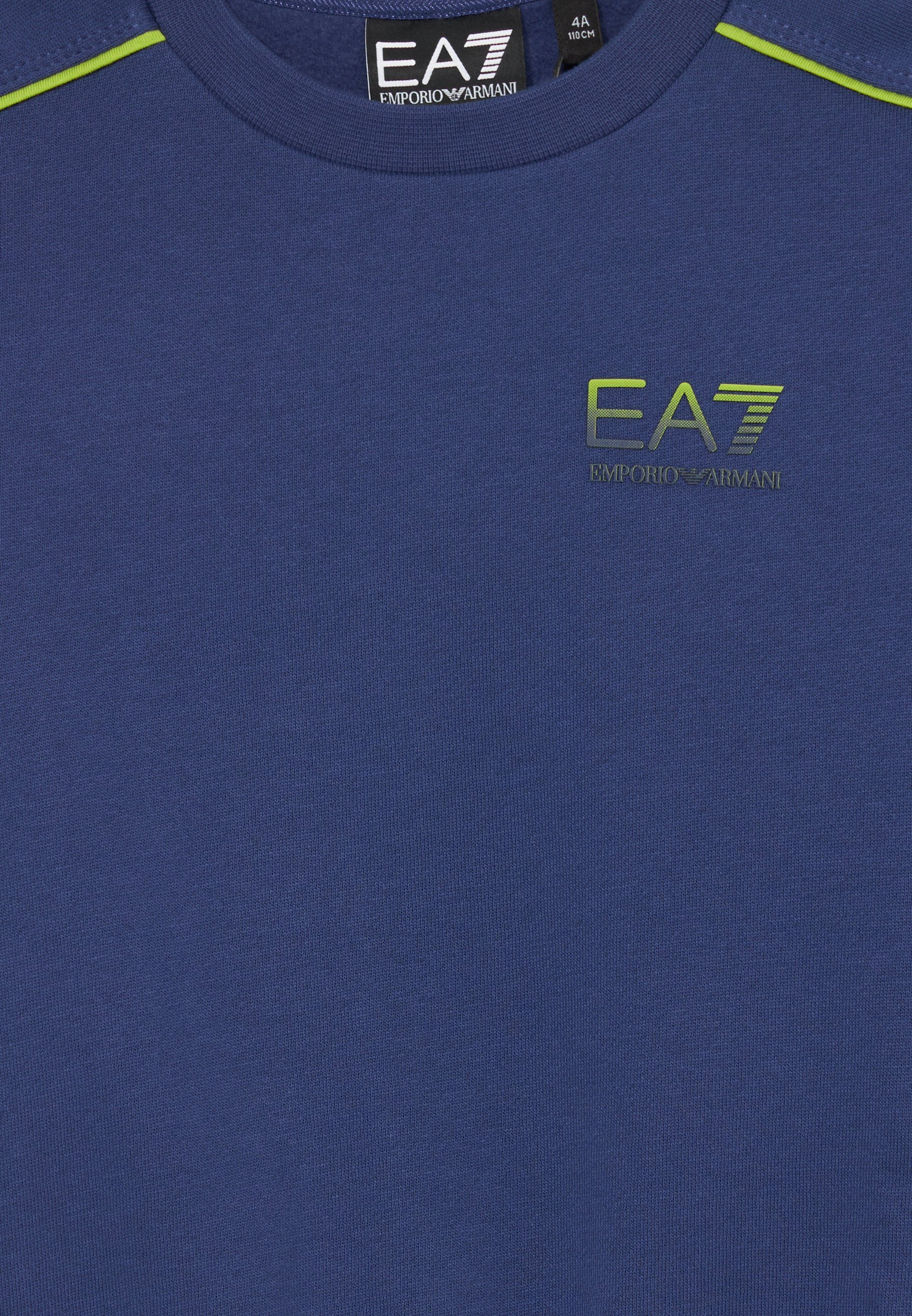 EA7 Emporio Armani SWEATSHIRT UNISEX - Sweatshirt - blauw