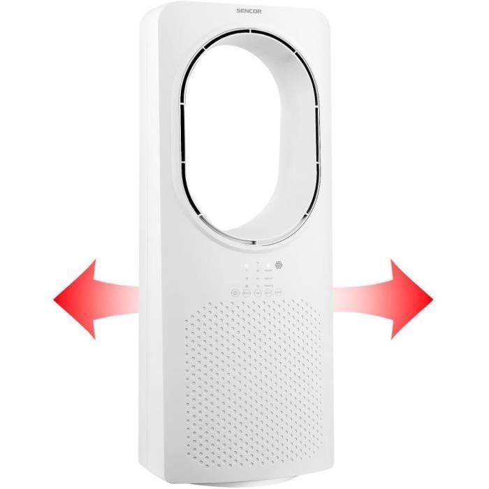 Ventilador de torre sin aspas - Sencor - SFT 2404WH