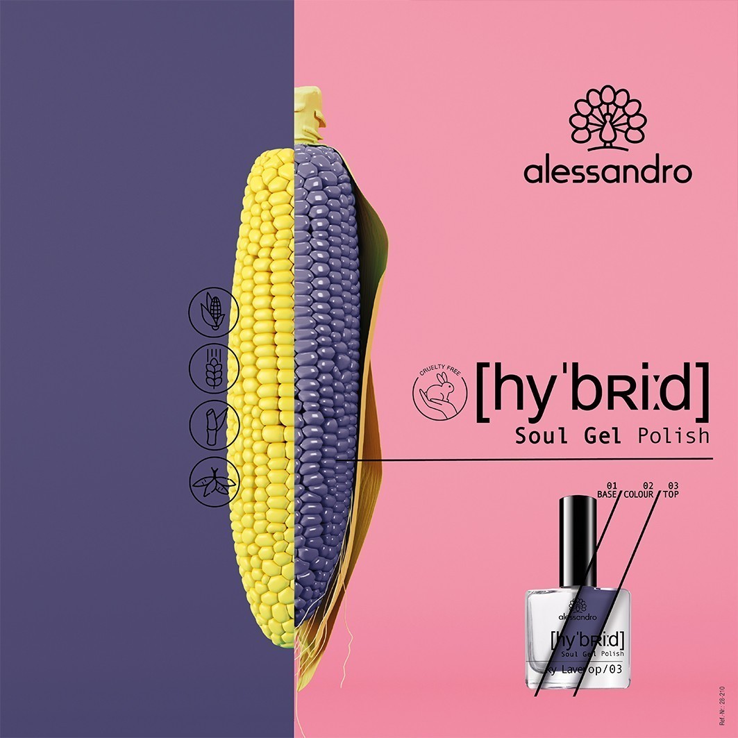 Alessandro Nagellack Hybrid Soul gel lak - 8 ml